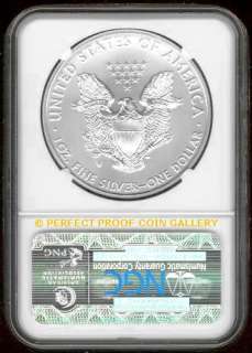 NGC MS70 2011 W BURNISHED SILVER EAGLE MS 70  