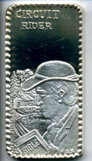 silver art bars circuit rider from profiles of the west