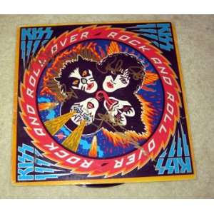  KISS autographed ROCK OVER record  