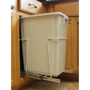  Pullout Trash or Recycling Center with Single 35 Qt Waste 