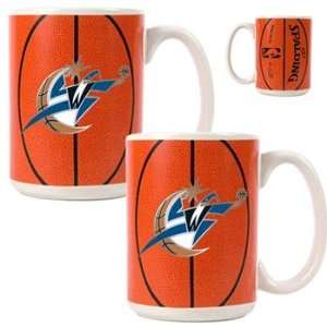  Washington Wizards NBA Ball Ceramic Coffee Mug Set Sports 