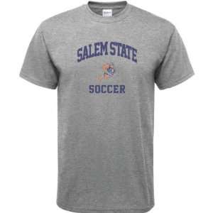   Sport Grey Varsity Washed Soccer Arch T Shirt
