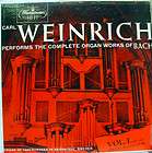 weinrich bach complete organ works lp mint wn 2203 expedited