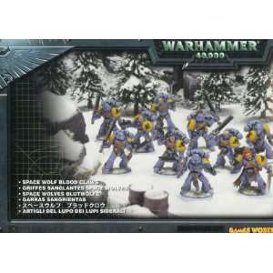  Warhammer 40k Space Wolf Blood Claws Toys & Games