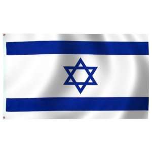  Israel Flag 6X10 Foot Nylon Patio, Lawn & Garden