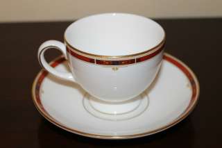 Wedgwood China Colorado Footed Cup and Saucer  