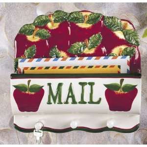  New Apples Key And Mail Holder