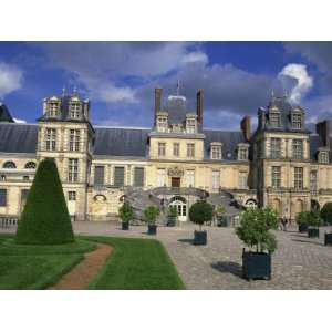 Chateau at Fontainebleau, UNESCO World Heritage Site, Seine et Marne 