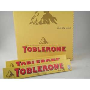   Swiss Milk Chocolate with Honey and Almond Nougat  100 Gr (Box of 20