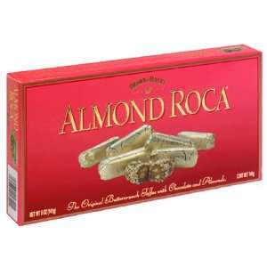 Brown & Haley Almond Roca Buttercrunch Box, 4.2 Ounce Boxes (Pack of 4 