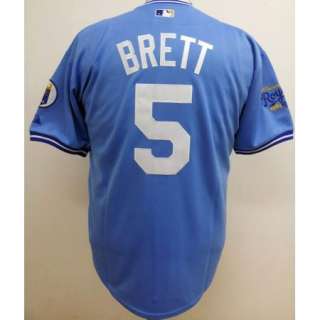 Kansas City Royals #5 George Brett 1985 World Series Champion Patch 