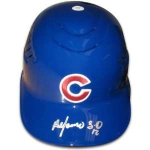 Alfonso Soriano Chicago Cubs Autographed Full Size Authentic Batting 
