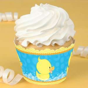  Ducky Duck   Baby Shower Cupcake Wrappers Toys & Games