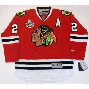  Duncan Keith Chicago Blackhawks 2010 Cup Rbk Jersey   XX 