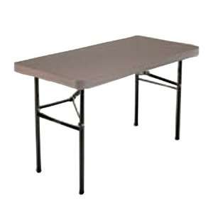  Lifetime Putty 4 Foot Utility Table with Folding Legs 
