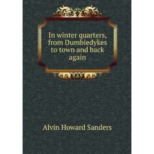  from Dumbiedykes to town and back again Alvin Howard Sanders Books