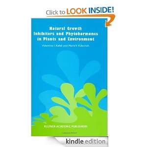 Natural Growth Inhibitors and Phytohormones in Plants and Environment 