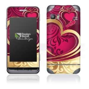  Design Skins for Samsung Wave 723   Heart of Gold Design 