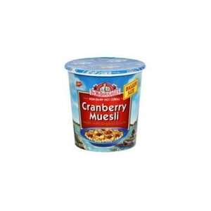 Dr McDougalls Org Cranberry Multi Grain Hot Cereal Cup ( 6x3.1 OZ)