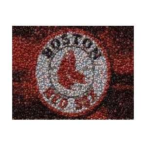  Amazing Boston Red Sox Bar Sign Bottlecap mosaic print 