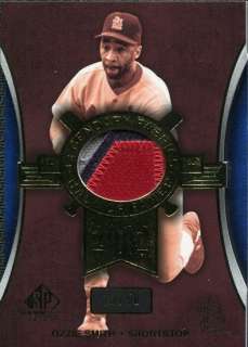 2004 SP Game Used Patch Legendary Fabrics #OS Ozzie Smith 13/50  