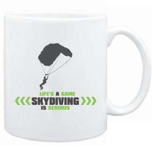  New  Lifes A Game . Skydiving Is Serious  Mug Sports 