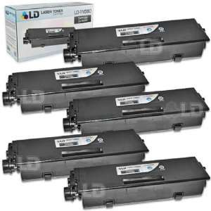  LD © Compatible Brother TN580 Set of 5 High Yield Black 