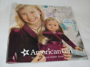   American Girl Catalog Kit Julie Molly Rebecca Addy Kaya 68p Booklet