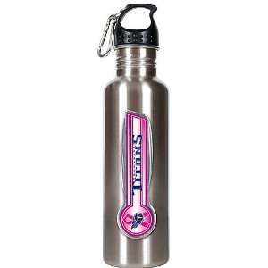 Great American Tennessee Titans Breast Cancer Awareness 26oz Silver 