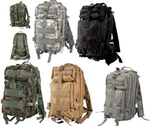 MOLLE & Water Bladder Compatible Water Resistant Medium Transport Pack 