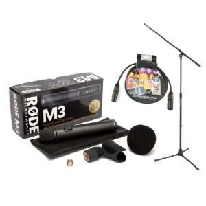   microphone Includes On Stage Stands 7701B Tripod Boom Microphone Stand