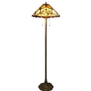  1908 Studios Desert Sun Tiffany Floor Lamp