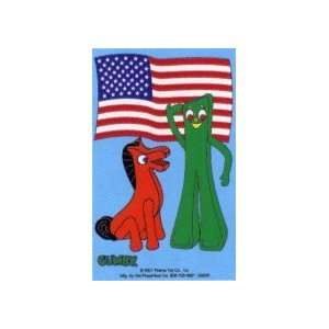  Gumby & Pokey Flag Lucite Keychain GK1082 Toys & Games