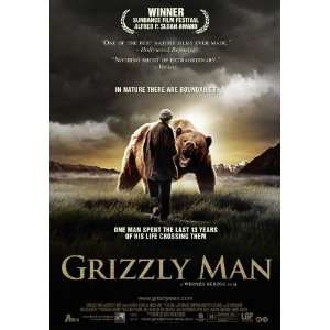  Grizzly Man Poster Movie Dutch 27x40