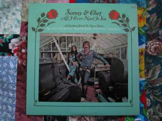 SONNY & CHER ALL I EVER NEED IS YOU 1972 VG+ LP VINYL RECORD  