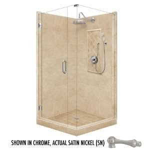   86H Sistine Stone Corner Shower Kit P21 3515P SN