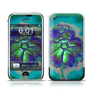 Amys Flower Design Protective Skin Decal Sticker for Apple iPhone (2G 