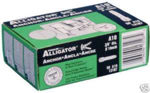 Toggler Alligator 50 Pk 3/8 AF10 Flush Mount Anchors  