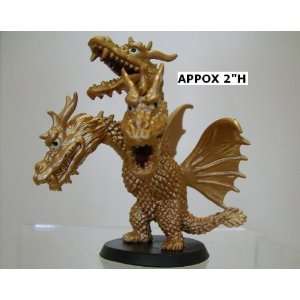  Gadzilla Monster Mini Figure Toho Hero King Ghidorah Toys 