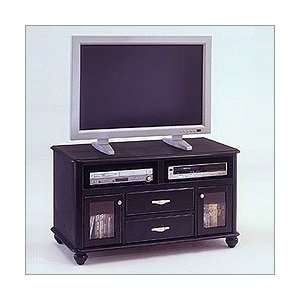  Flat Screen TV Cabinet Black Furniture & Decor