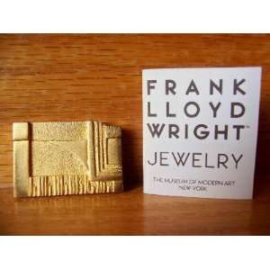 Museum of Modern Art Frank Lloyd Wright 22K Gold Plated 