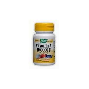  Vitamin A 10,000 IU by Natures Way   100 capsules Health 