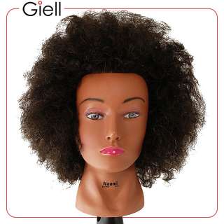 18 Cosmetology Mannequin Head Afro Human Hair   Naomi  