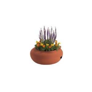   Terracotta Style Round Garden Hose Pot Planter Patio, Lawn & Garden
