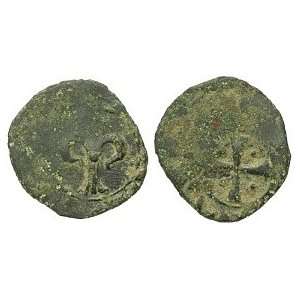 Crusaders, Antioch, Bohemond IV or Bohemond V, c. 1215   1250; Bronze 