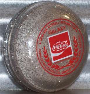 Coca Cola YO YO 1980 SILVER GALAXY CANADA RELEASED RUSSELL COKE YOYO 