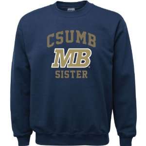  Cal State Monterey Bay Otters Navy Youth Sister Arch 