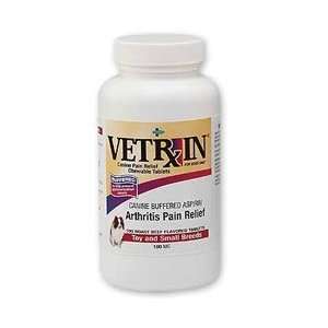   Vetrin Canine Buffered Aspirin Chewable Tablets For Dogs