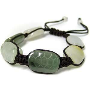  6 Jade Tortoise Shells Bracelet 