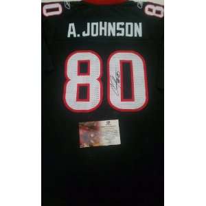 Andre Johnson Signed Houston Texans Jersey